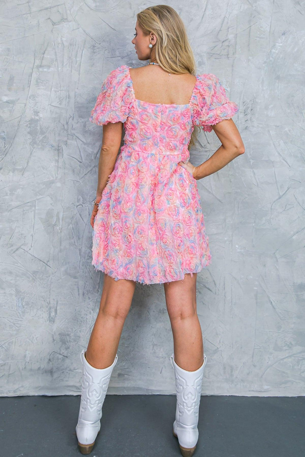 THE MOST NOTABLE WOVEN MINI DRESS by Flying Tomato