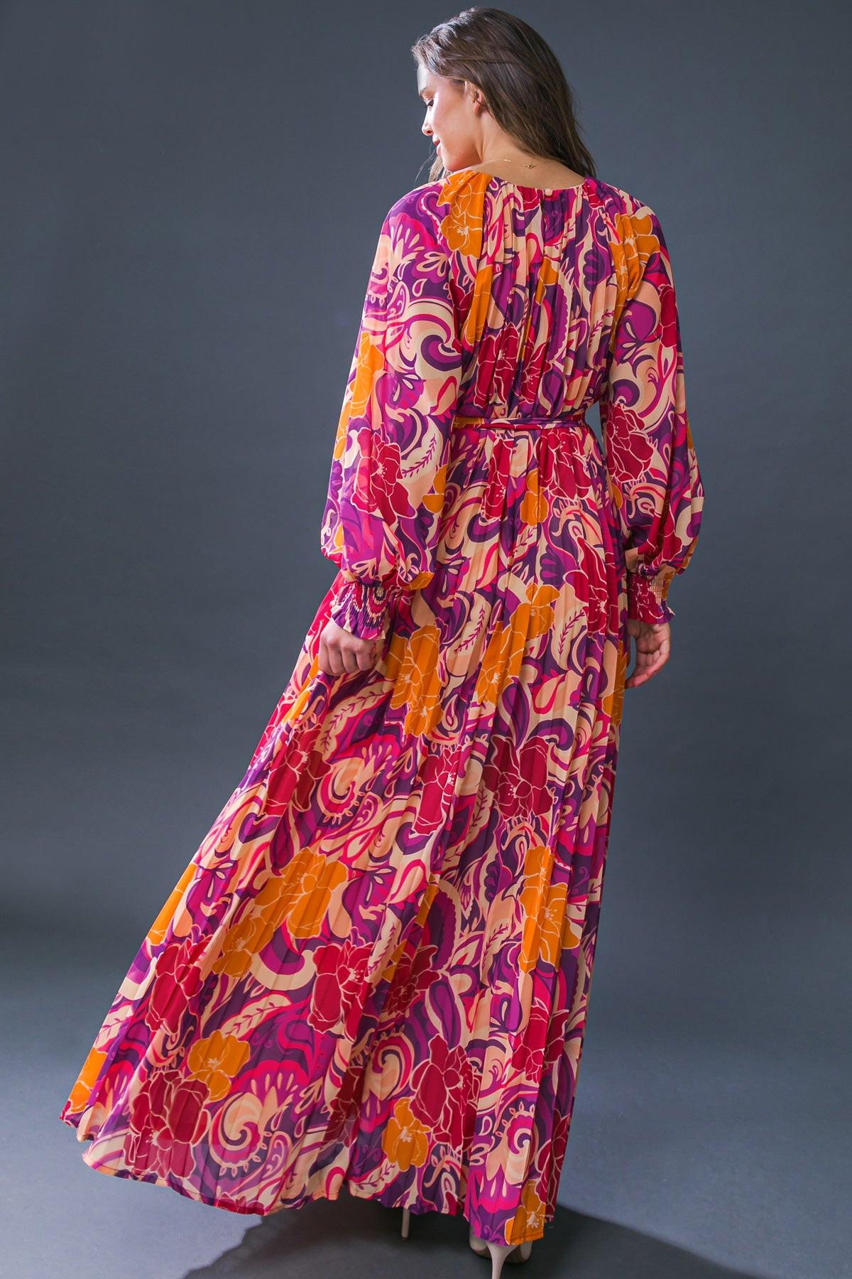 CHANGING LOCATIONS WOVEN MAXI DRESS by Flying Tomato