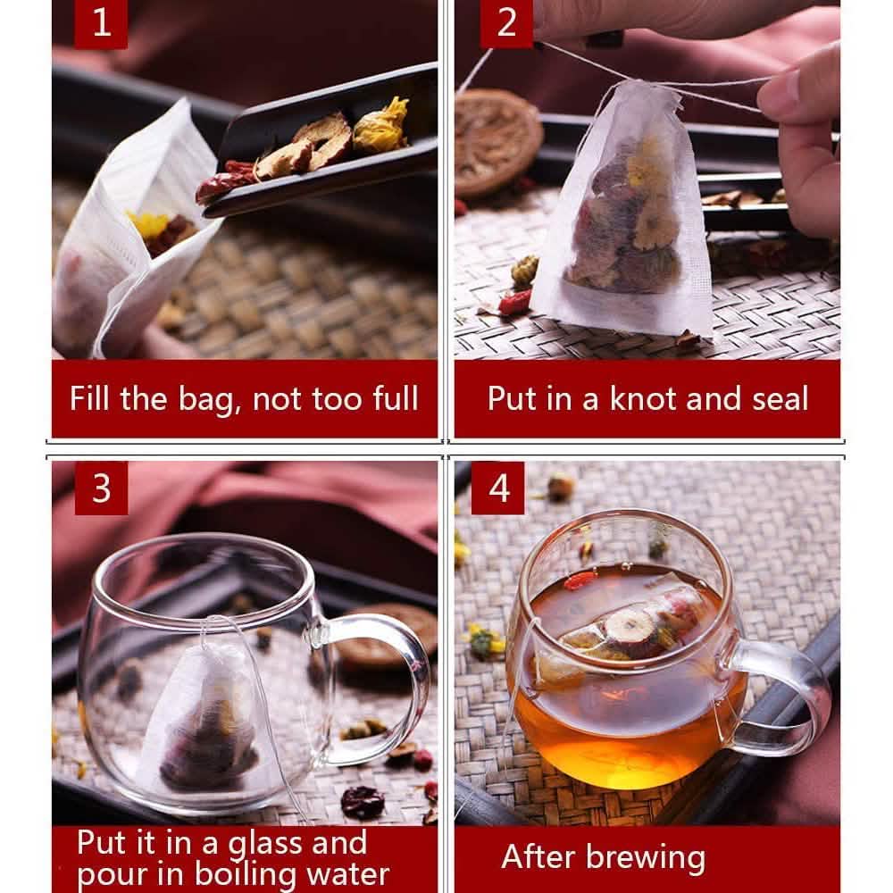 Biodegradable Tea Filter Bags by DailySale