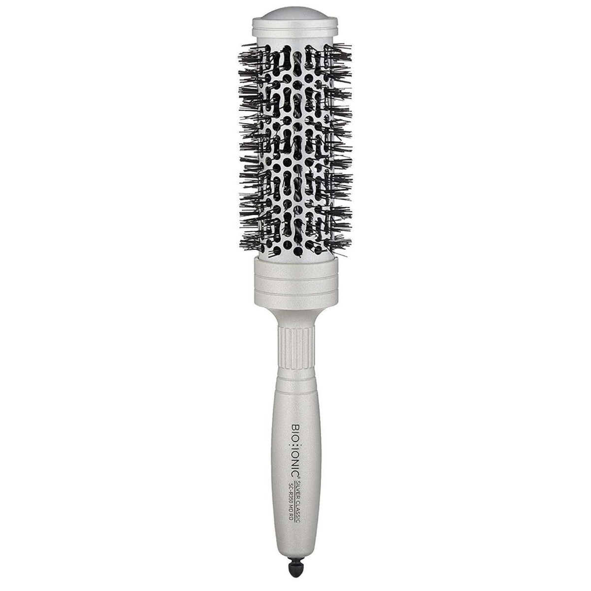 Bioionic Silver Classic Brush Medium by Celleste's Online Beauty Supply Store