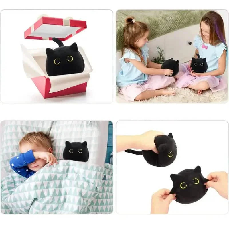 Black Cat Plush Toy by DailySale