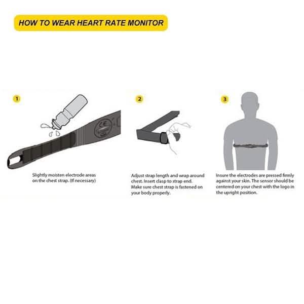 Bluetooth 4.0 Wireless Sport Heart Rate Monitor Chest Strap by DailySale