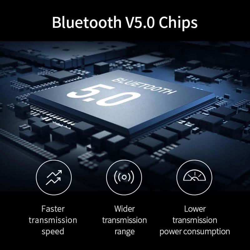 Bluetooth 5.0 True Wireless Earbuds with Charging Box by DailySale