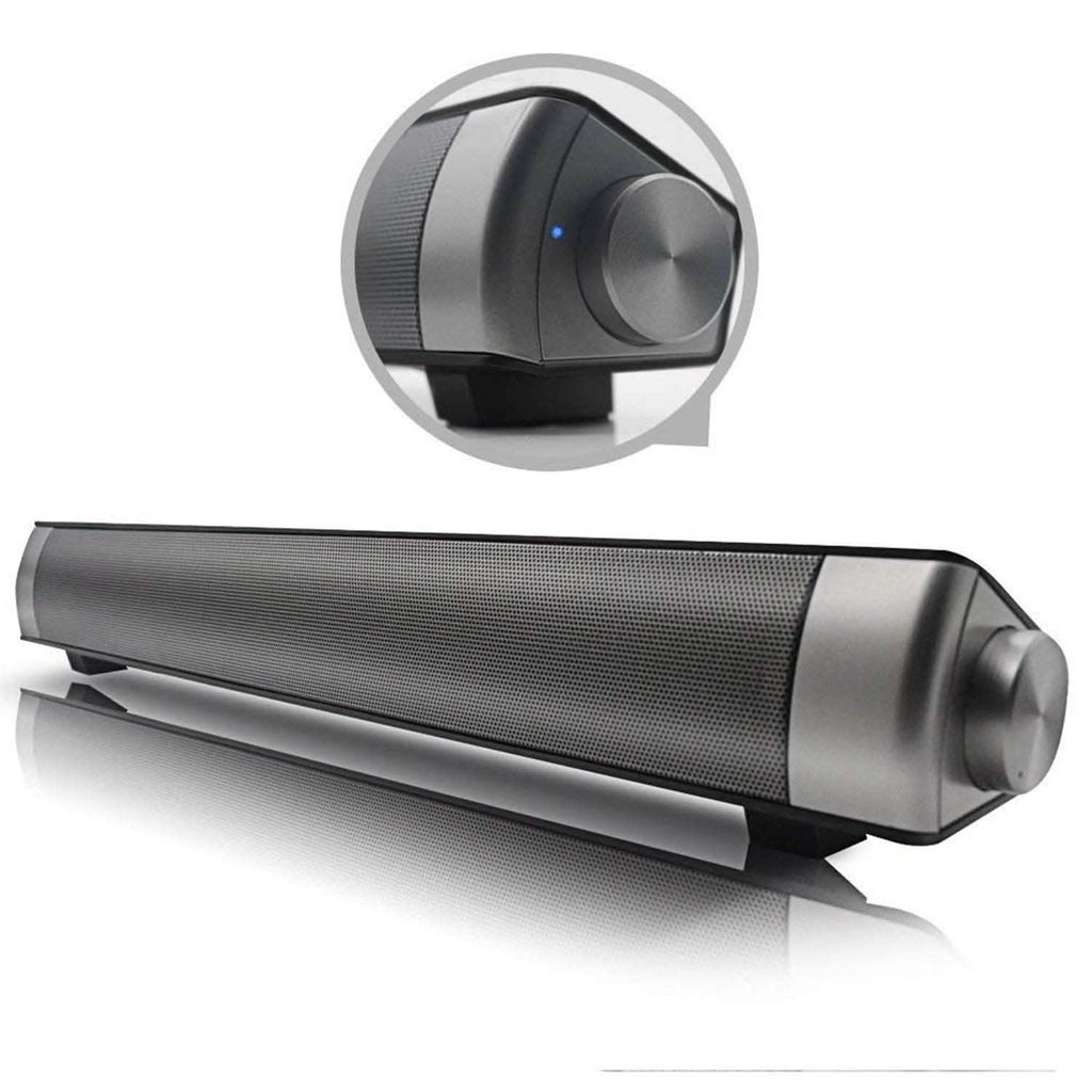 Bluetooth Sound Bar Wired and Wireless Mini Home Theater Audio by DailySale