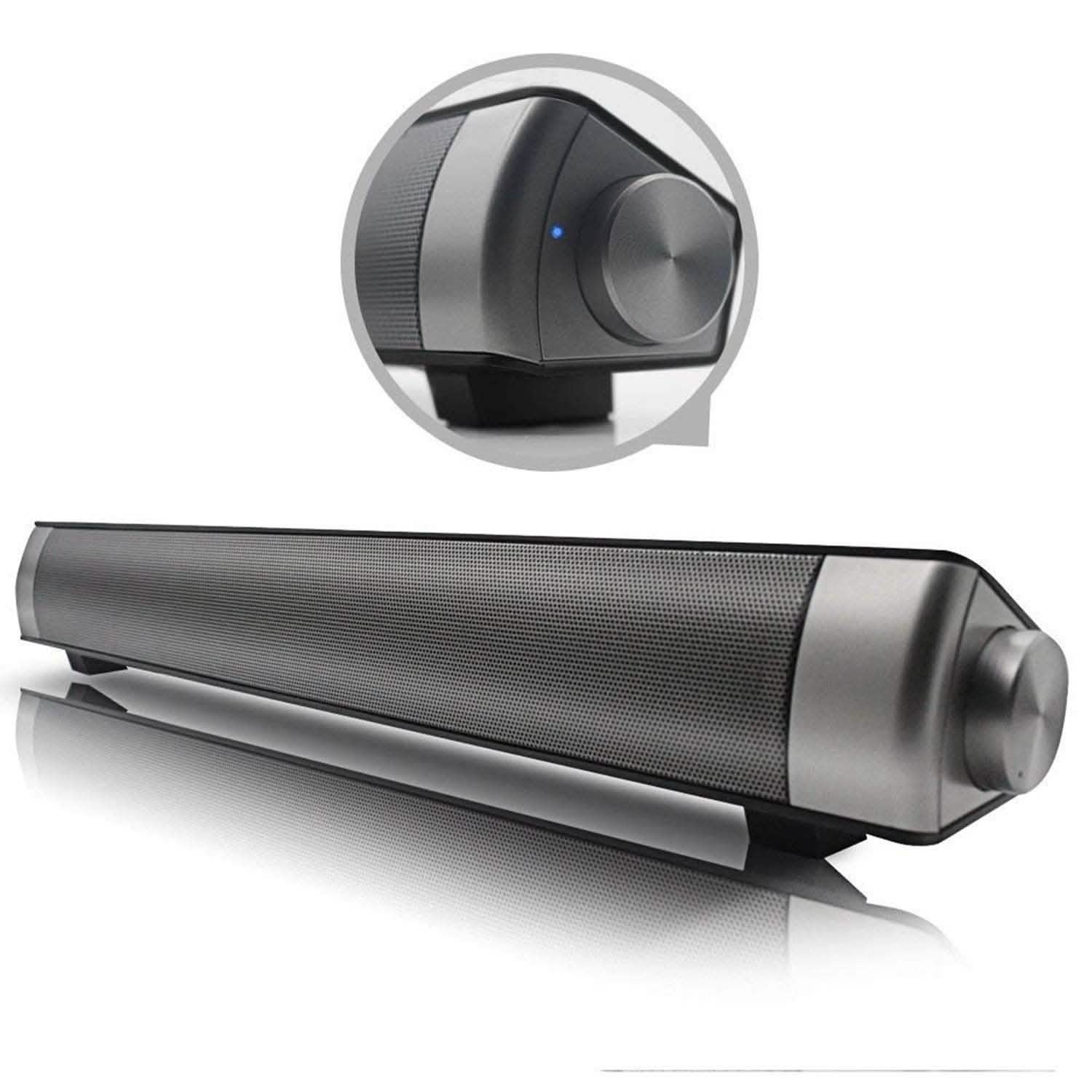 Bluetooth Sound Bar Wired and Wireless Mini Home Theater Audio by DailySale