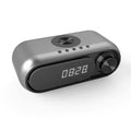 Bluetooth Speaker Wireless Charger with Alarm Clock by DailySale