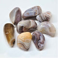 Botswana Agate Tumbled Stone by Sacred Crystals