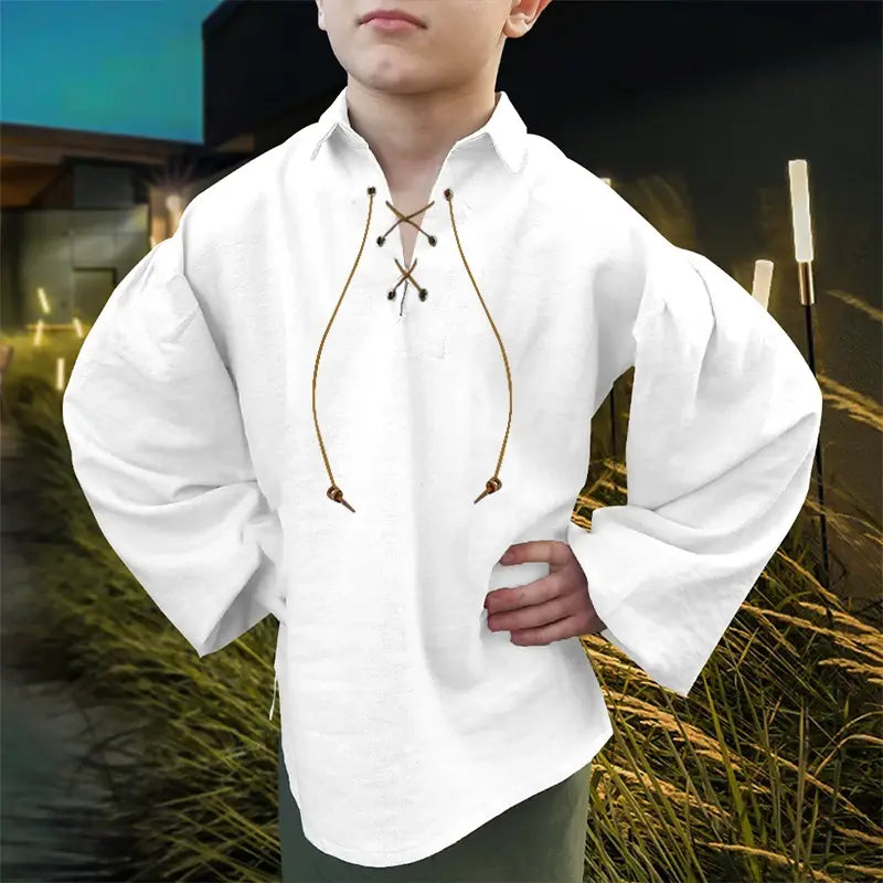 Boys Medieval Pirate Shirt - # BOAA11510018 by Yo KIDZ LLC