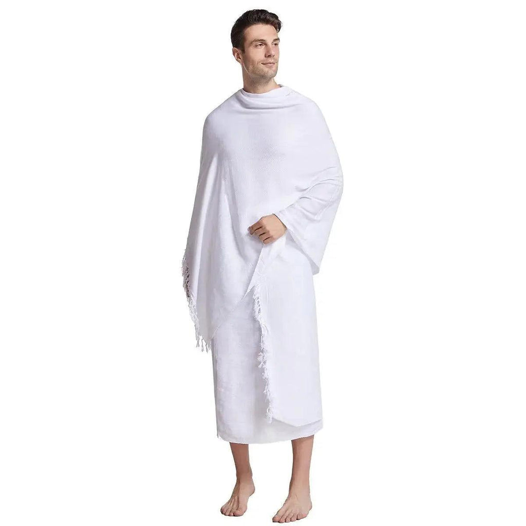 Men's Ihram Hajj & Umrah Towel Set(MC001) by Mariam's Collection