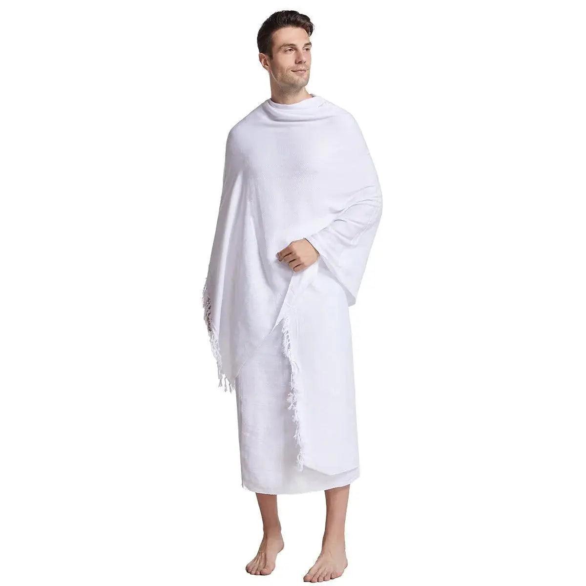 Men's Ihram Hajj & Umrah Towel Set(MC001) by Mariam's Collection