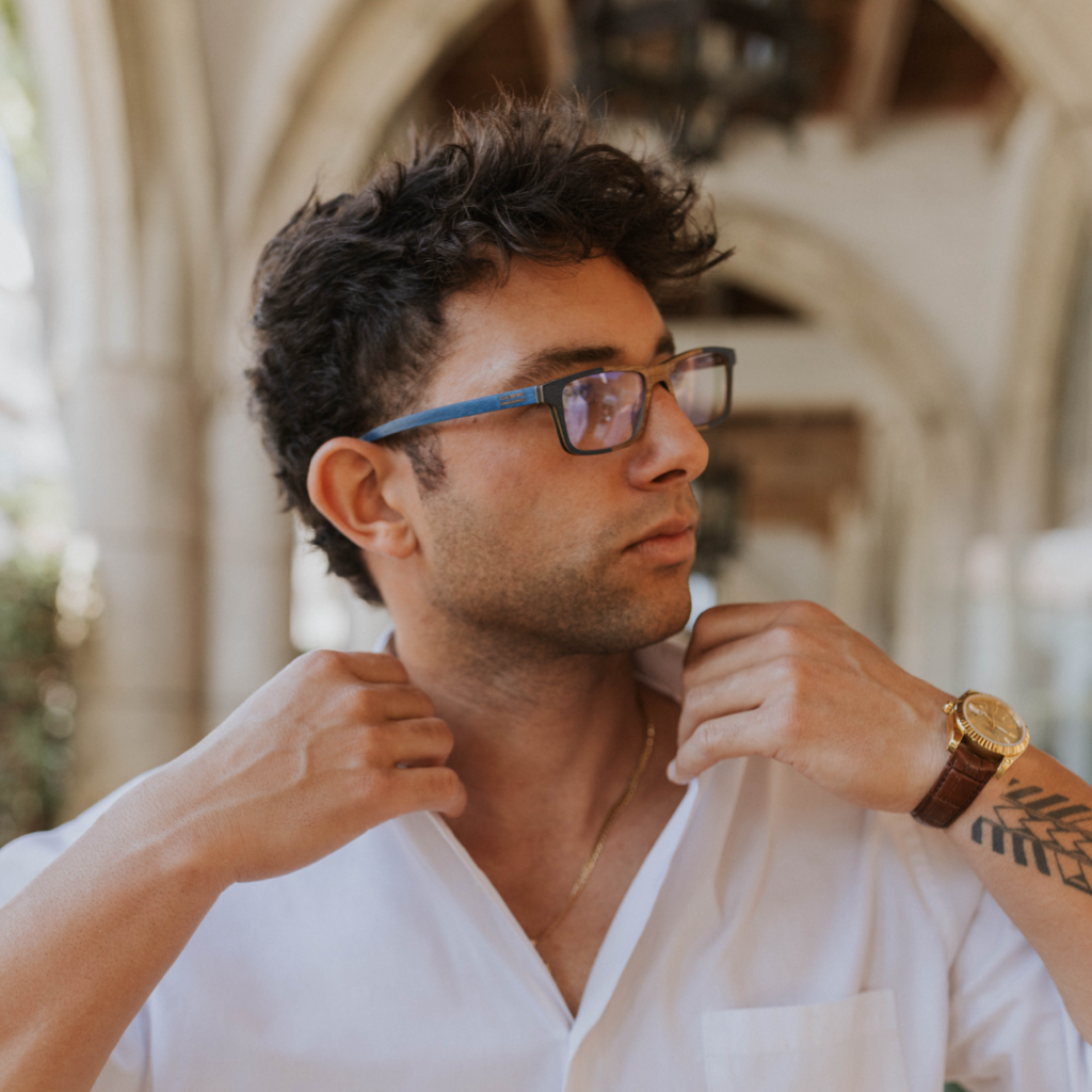 Brickell - Wood & Carbon Fiber Eyeglasses by Tommy Owens