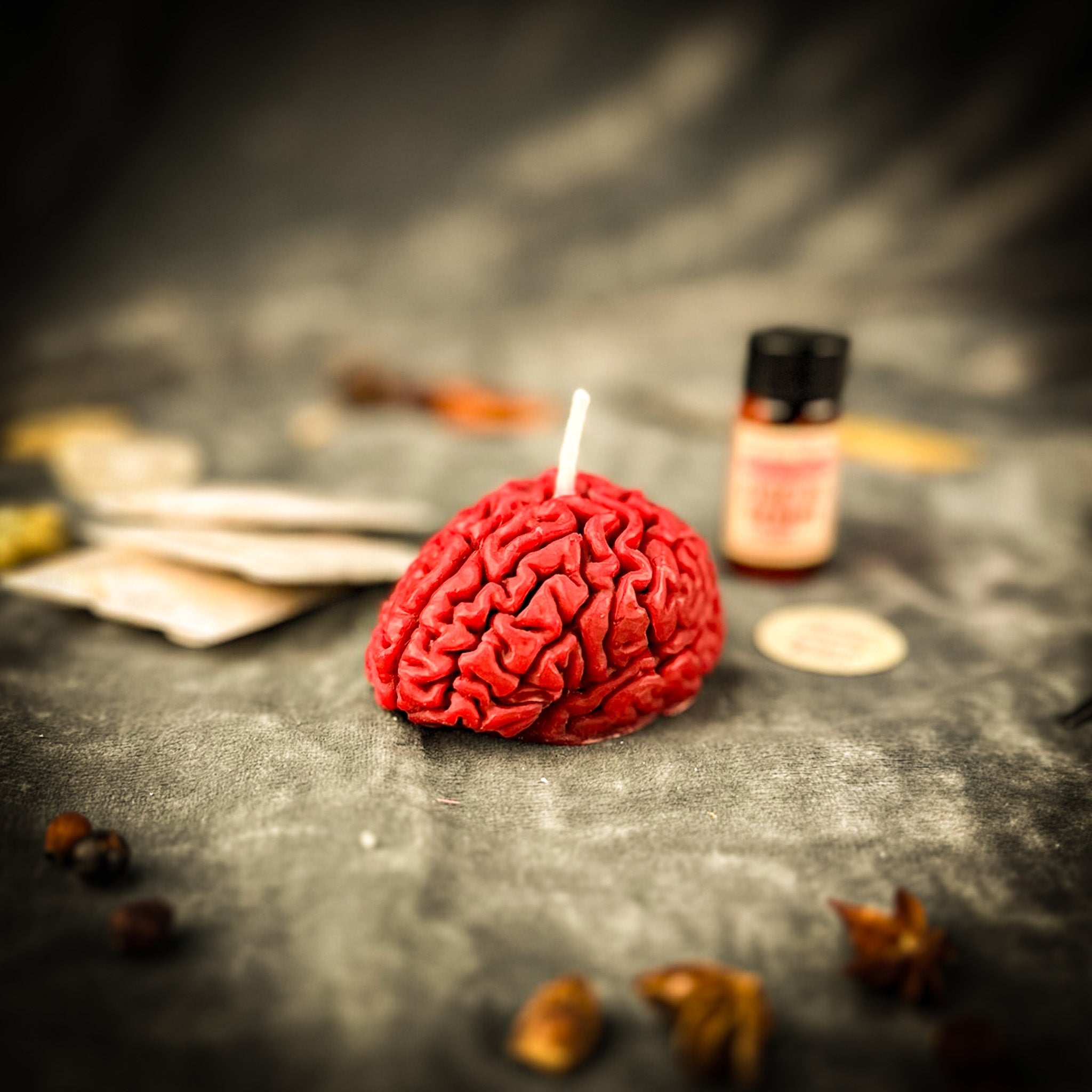 Brilliant Brain Candle Spell Kit - Mental Clarity & Focus by Parlour of Wonders