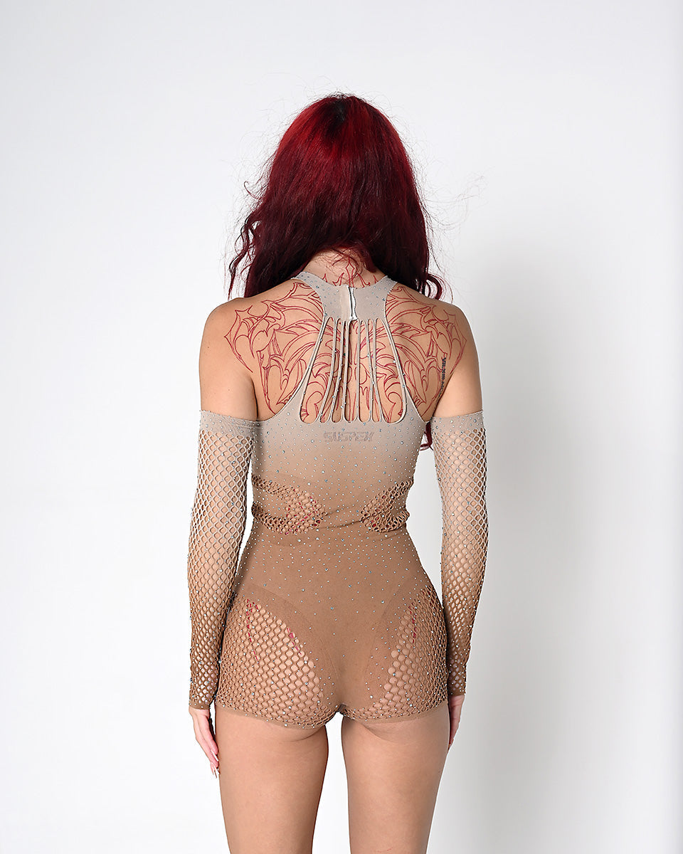 Desert Dawn Romper by SUSPEX Rave Outfits