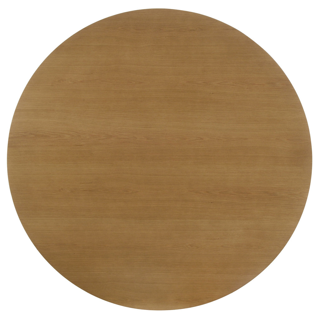Hartville 5-piece Round Dining Table Set Natural Light Brown by Unique Piece Furniture