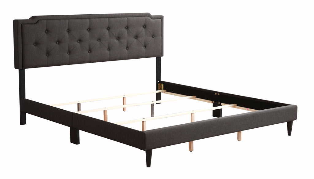 Button Tufted Bed Charming For Cozy Spaces by Unique Piece Furniture