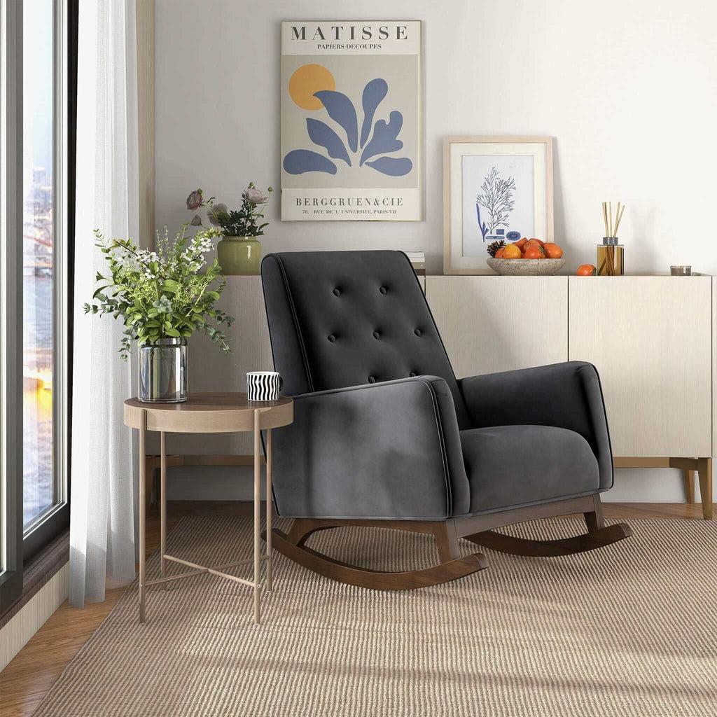 Demetrius - Mid-Century Modern Rocking Chair by Unique Piece Furniture