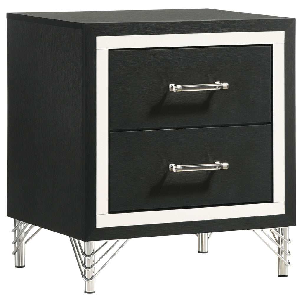Lucia 5-piece Queen Bedroom Set Grey and Black by Unique Piece Furniture