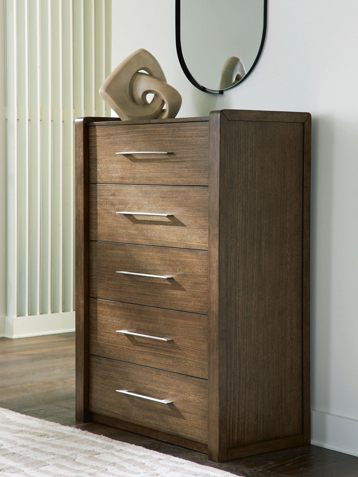 Marxmore - Five Drawer Chest - Brown by Unique Piece Furniture