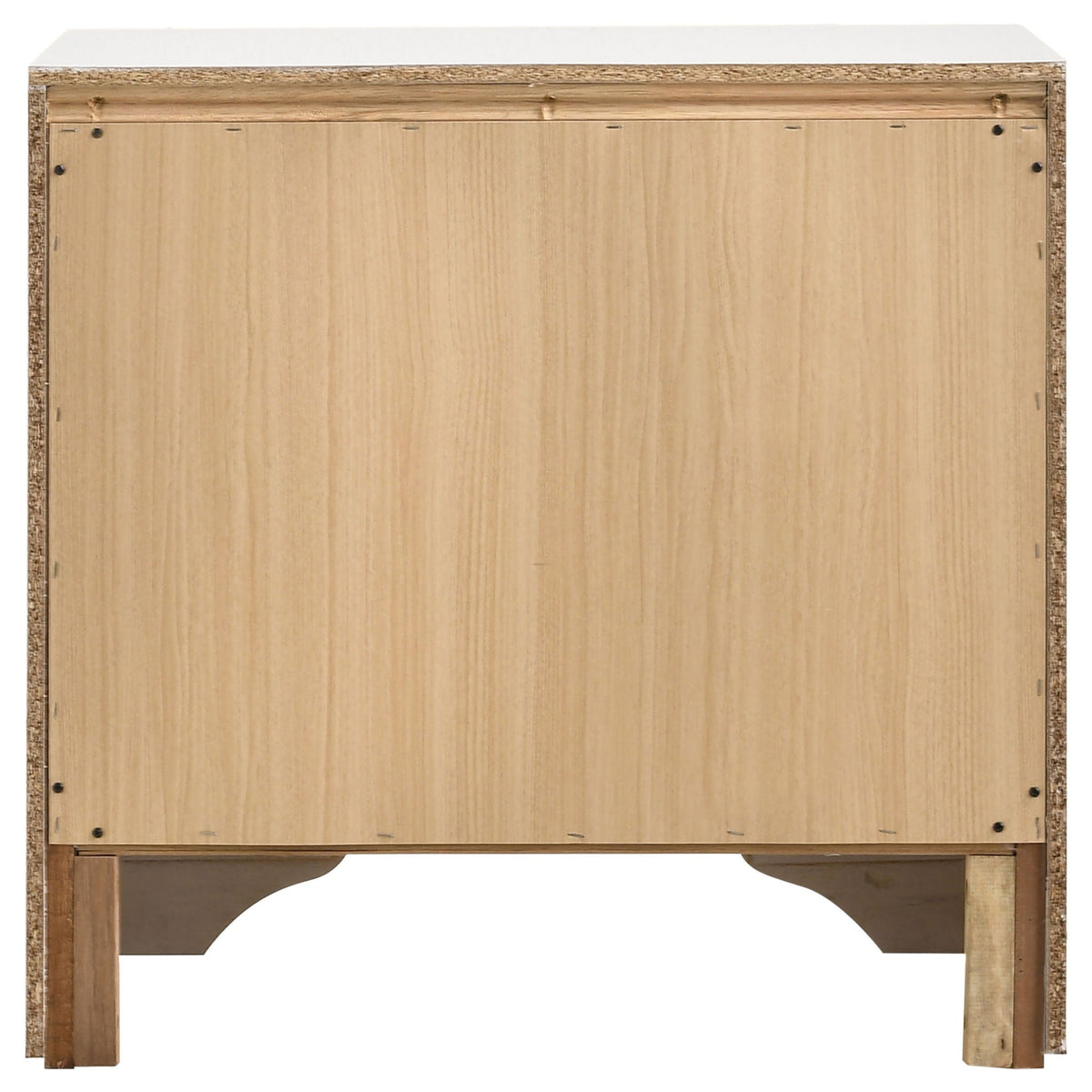 Miranda 3-drawer Nightstand Bedside Table White by Unique Piece Furniture