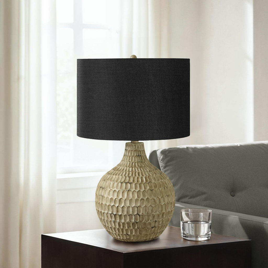 Lighting, Table Lamp, Resin, Contemporary - Brown by Unique Piece Furniture