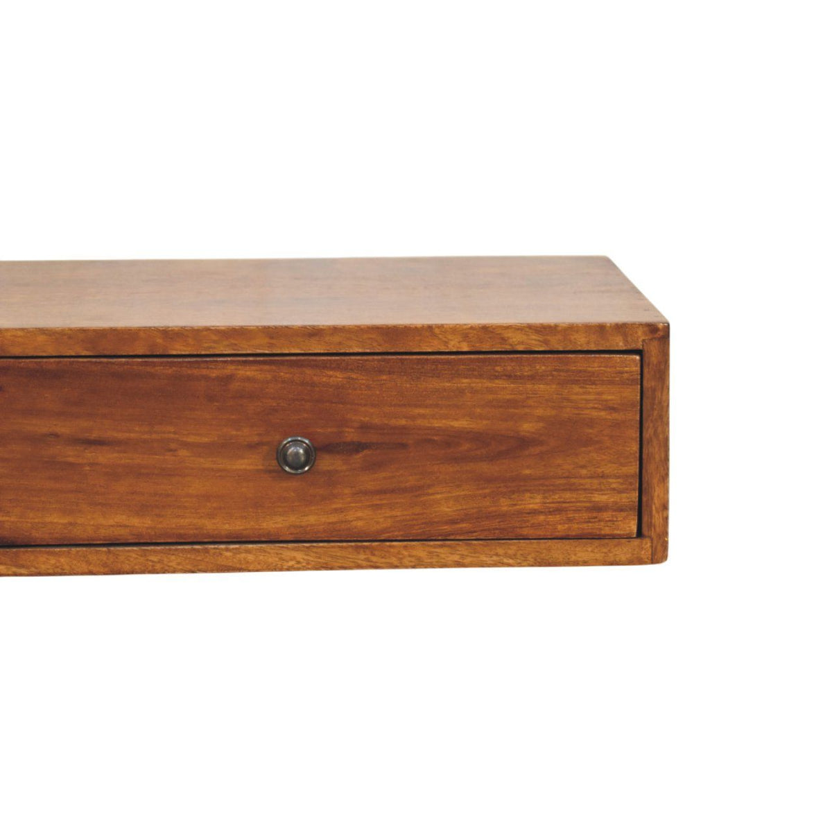 Lunar - 2 Drawer Wall Mounted Console - Brown by Unique Piece Furniture
