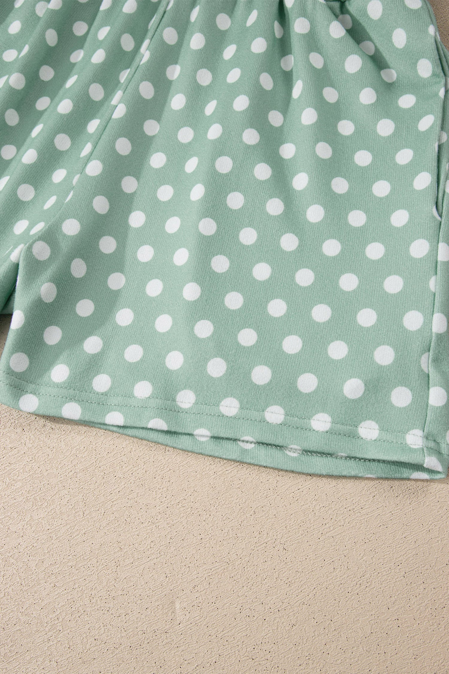 Purple Polka Dot Print Short Set by Wild and Free Boutique
