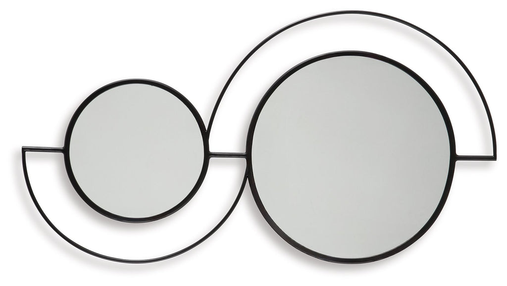 Shayham - Accent Mirror - Black by Unique Piece Furniture
