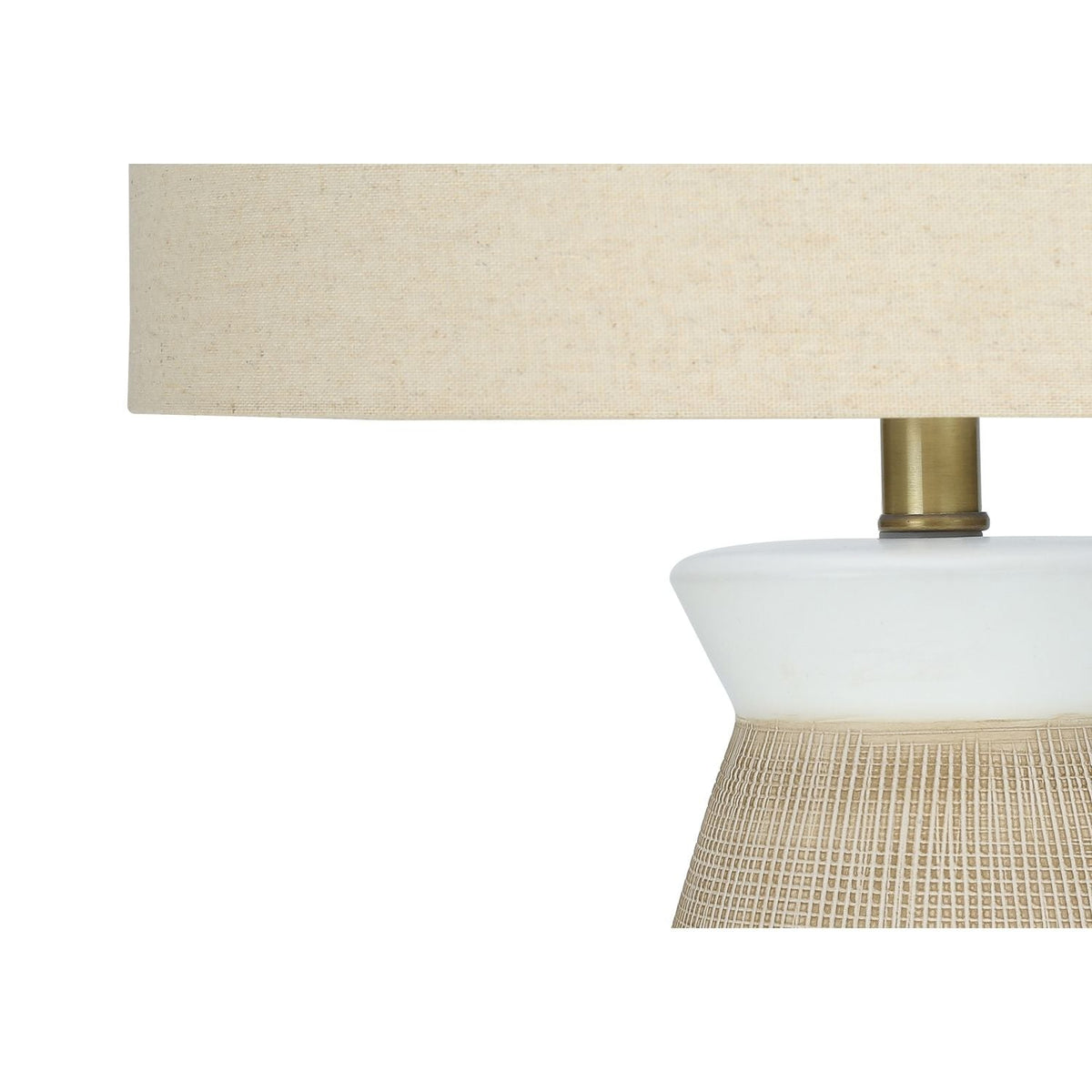 Lighting, Table Lamp, Ceramic, Resin, Contemporary - Cream by Unique Piece Furniture