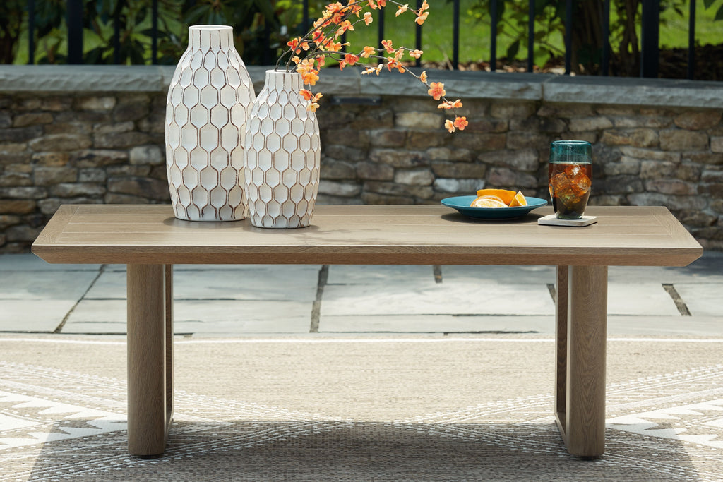 Serene Bay - Rectangular Cocktail Table - Dark Brown by Unique Piece Furniture