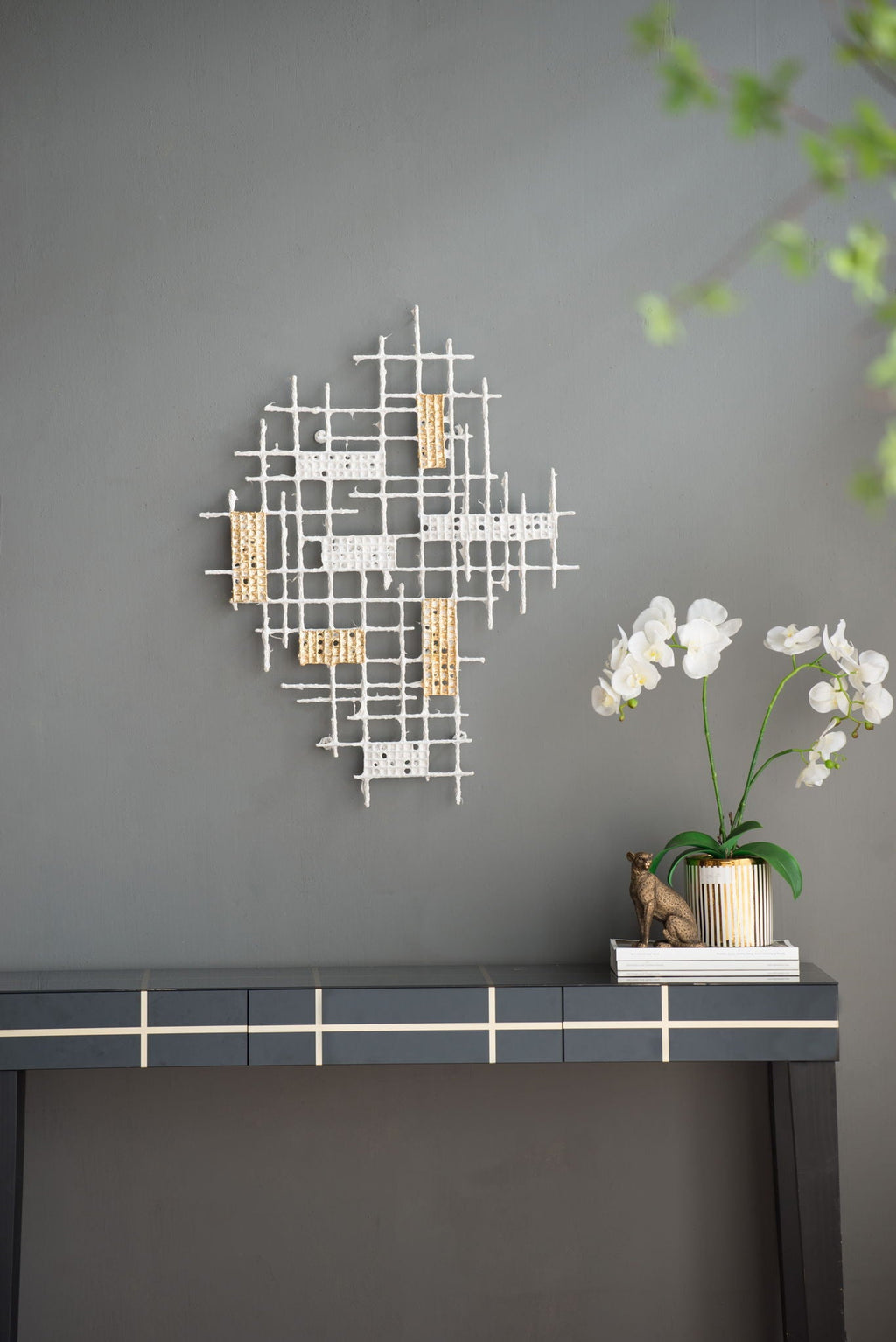 Wall Decor - White / Gold by Unique Piece Furniture