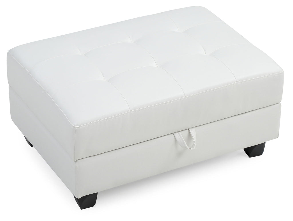 Stylish Storage Contemporary Ottoman by Unique Piece Furniture