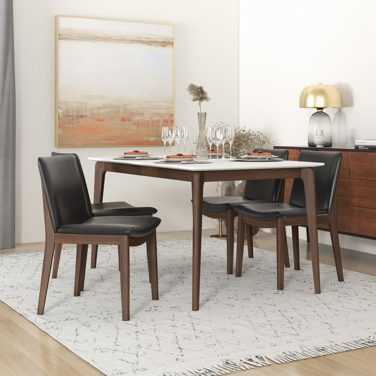 Leon - Mid-Century Modern Dining Chair (Set of 2) by Unique Piece Furniture