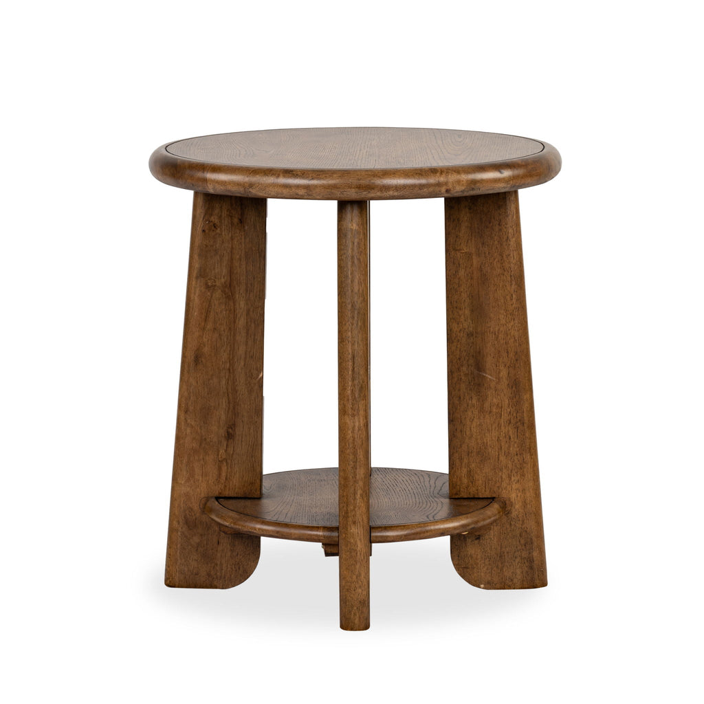 Tanner - Round End Table - Tawny Brown by Unique Piece Furniture