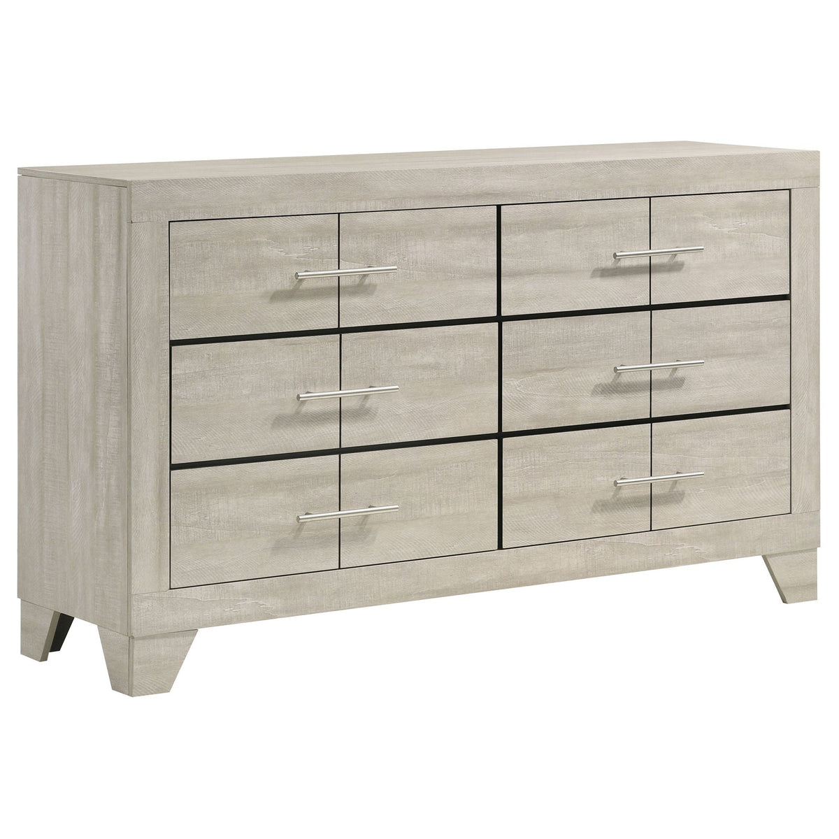 Trenton 4-piece Eastern King Bedroom Set Rustic Cream by Unique Piece Furniture