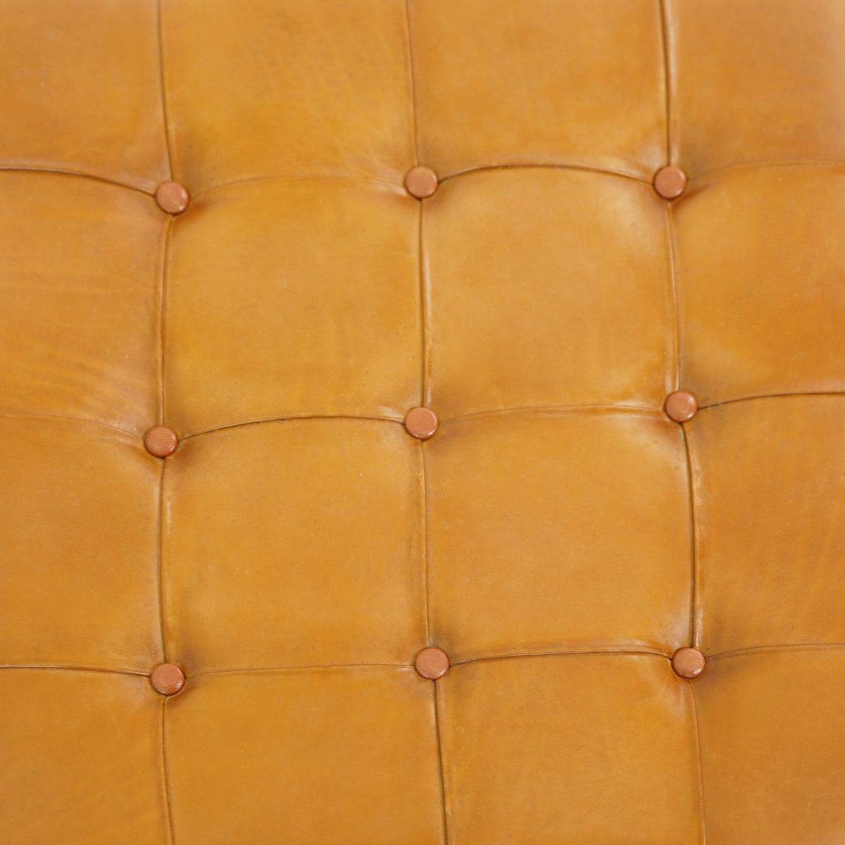 Mark - Tufted Square Genuine Upholstered Ottoman by Unique Piece Furniture