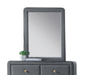 Valda - Mirror - Light Gray by Unique Piece Furniture