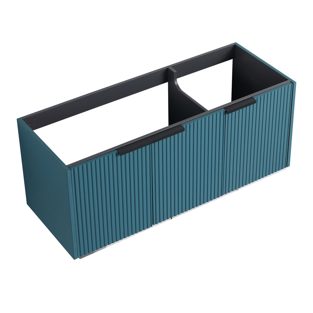 Contemporary Wall Mounted Bathroom Vanity With Soft Close Doors by Unique Piece Furniture