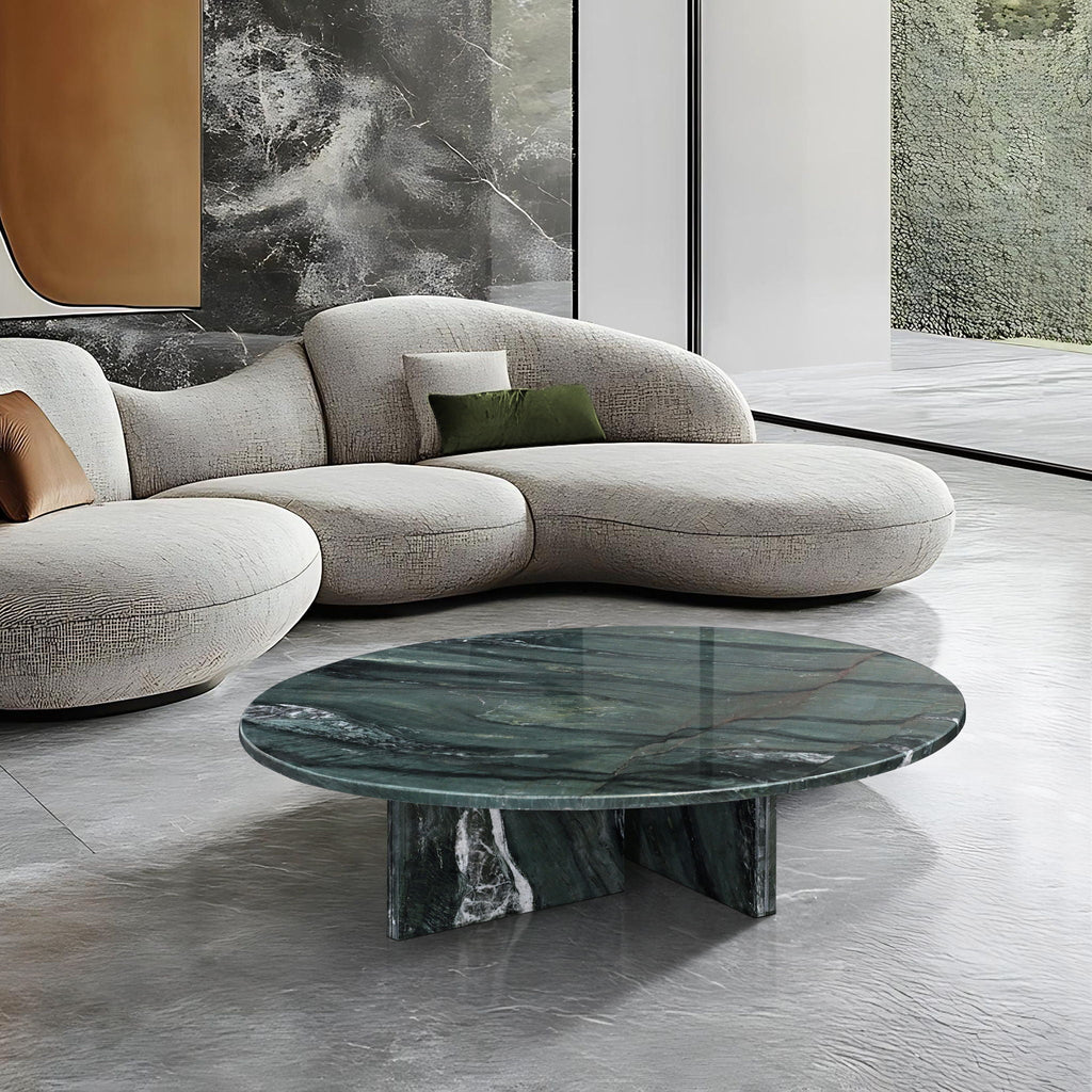 Luxury Coffee Table With Unique Veining, Unique Stone Design by Unique Piece Furniture