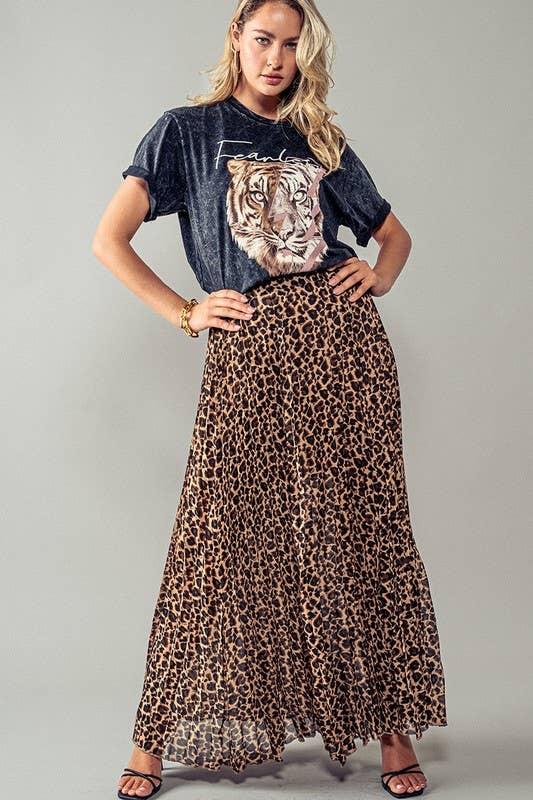 Fierce Flow Leopard Skirt by Fitkitty Culture Athleisure Wear, Yoga Wear & Women's Clothing