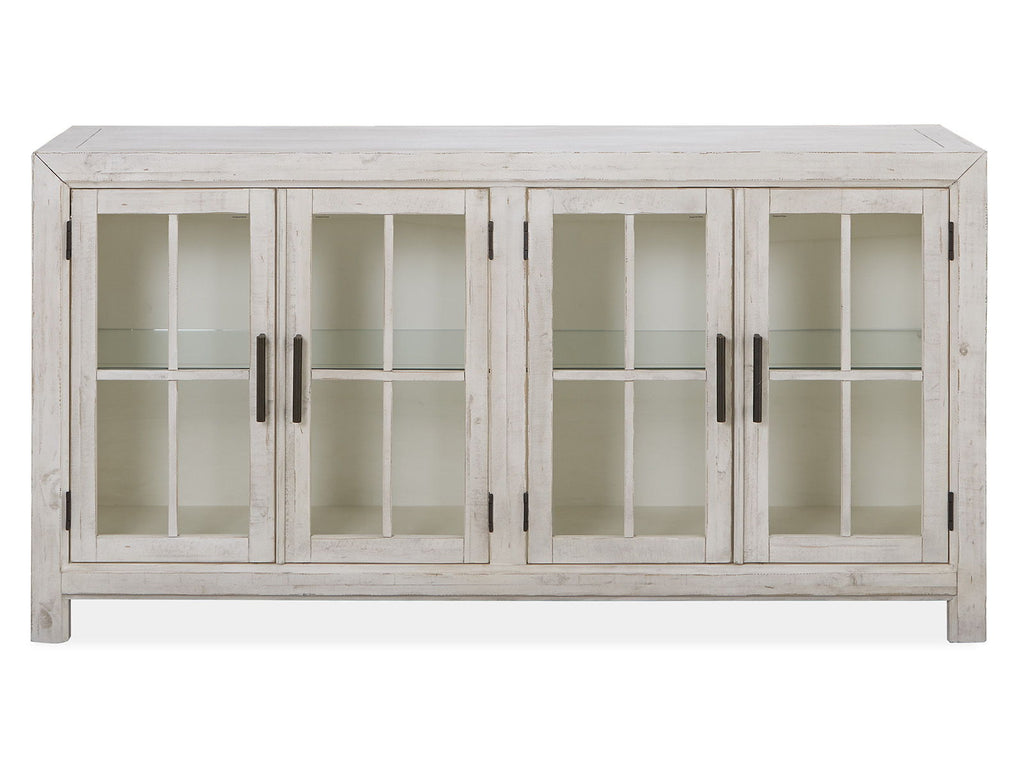 Bronwyn - Buffet Curio - Alabaster by Unique Piece Furniture