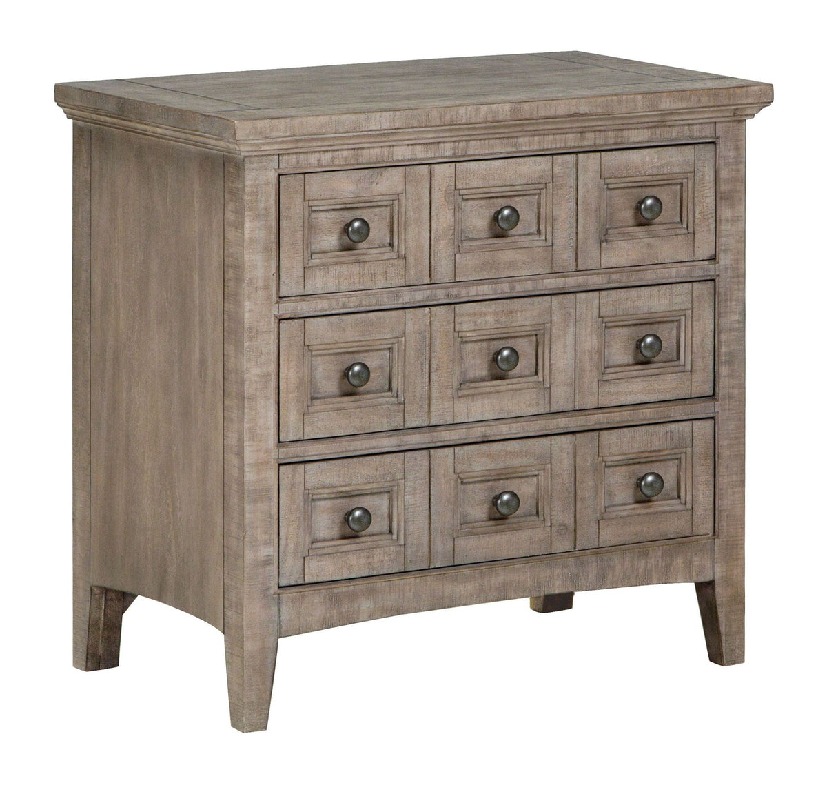 Paxton Place - Wood Drawer Nightstand - Dove Tail Gray by Unique Piece Furniture