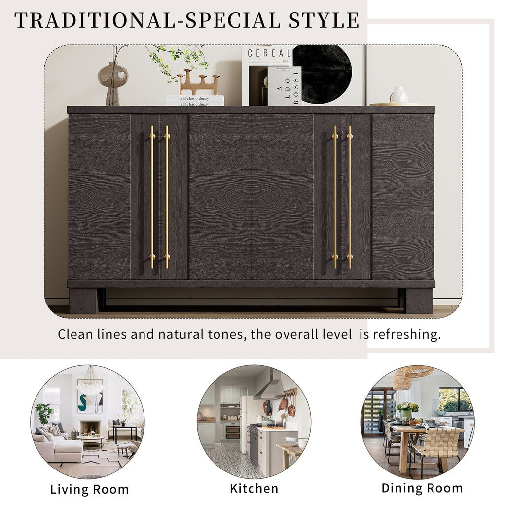 Sideboard With Adjustable Shelves by Unique Piece Furniture