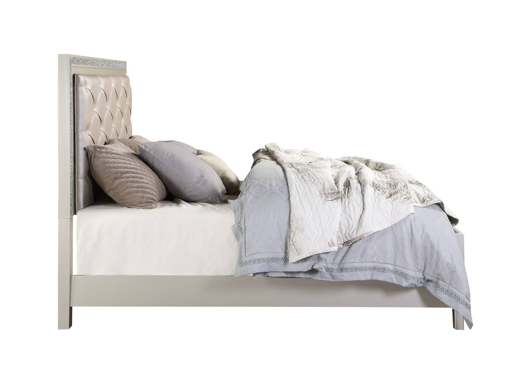 Sliverfluff - Bed With LED by Unique Piece Furniture