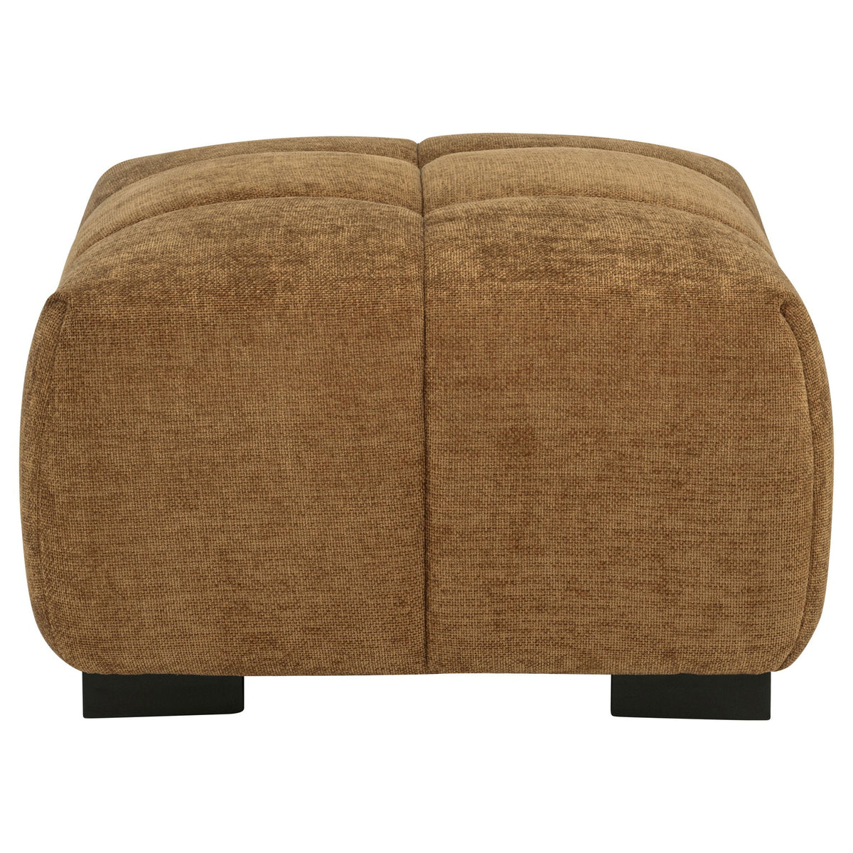 Octavia Upholstered Rectangular Ottoman Amber by Unique Piece Furniture