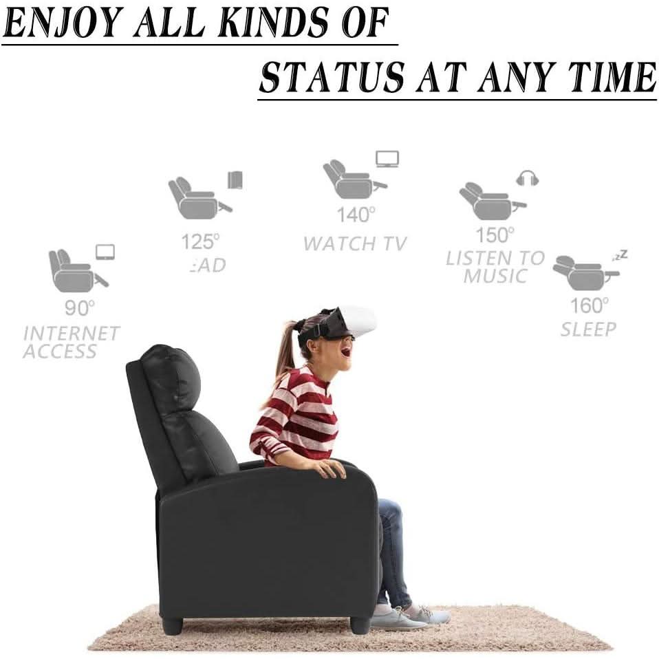Modern Massage Recliner Sofa With Massage Function by ShipItFurniture