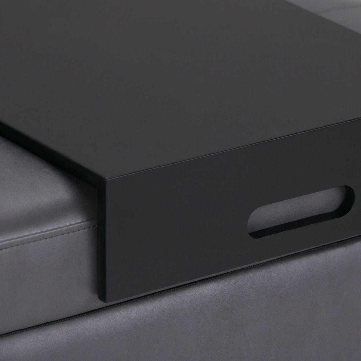 Oregon - Contemporary Storage Ottoman Bench With Tray by Unique Piece Furniture