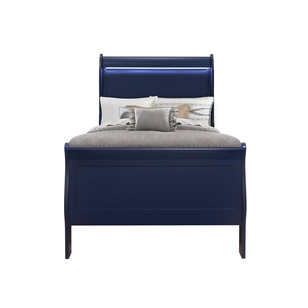 Charlston - Bed With LED by Unique Piece Furniture
