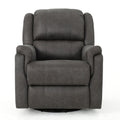 Contemporary Glider Recliner With Swivel Function by Unique Piece Furniture