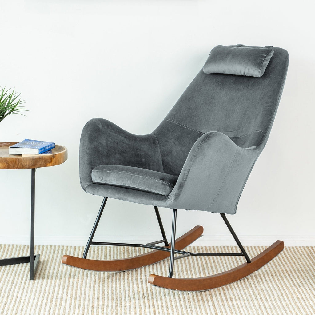 Hannah - Rocking Chair - Gray by Unique Piece Furniture