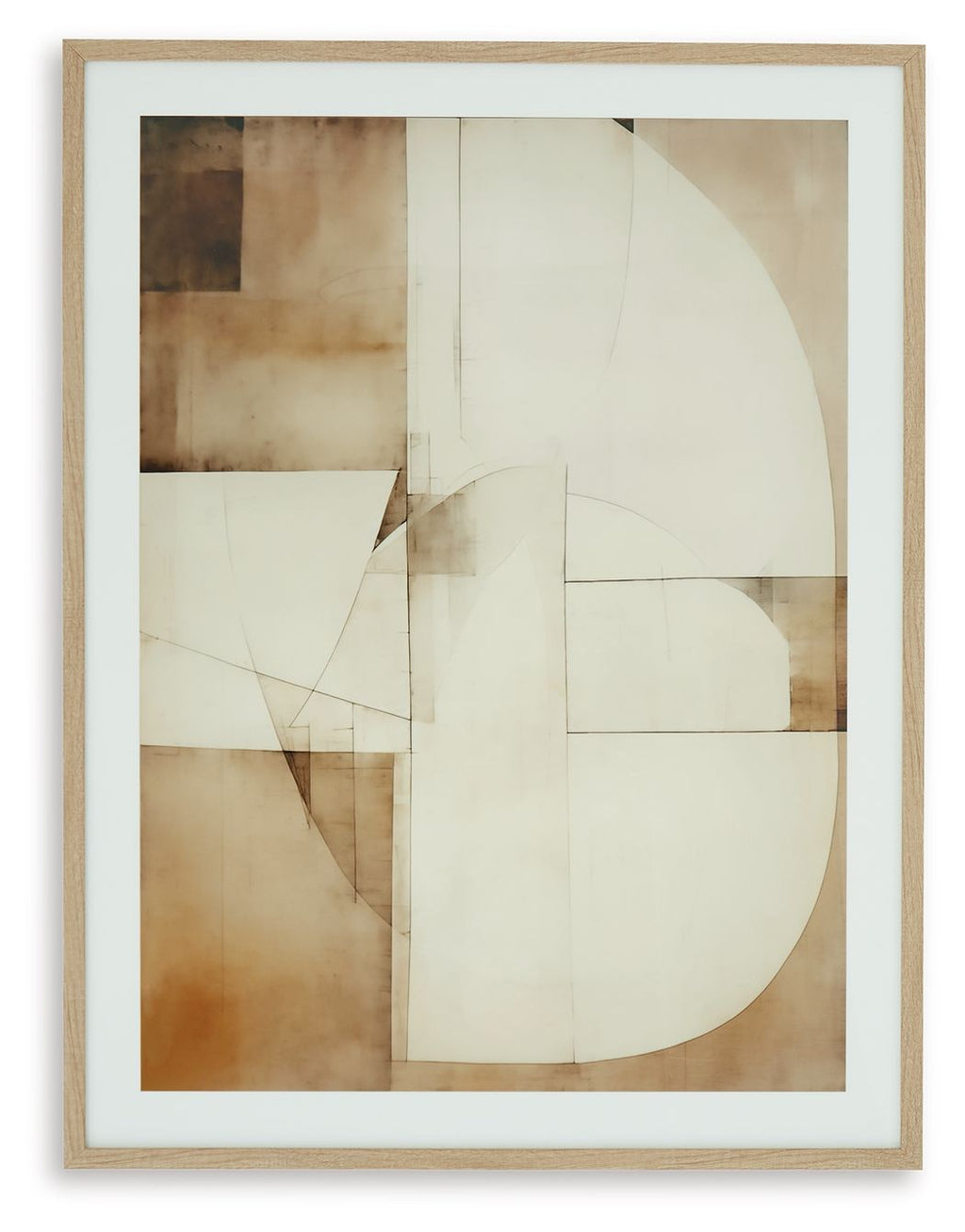 Corlain - Wall Art - Brown / Tan / White by Unique Piece Furniture